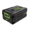 thumbnail image 1 of Batería Greenworks de 60 V y 4,0 Ah, compatible con alta corriente (HC), 1 of 7