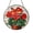 Acrylic 3.5 Inch, variant on Stained Glass Window Hanging with Red Geranium, Bright Flower Decor, Garden Inspired Suncatcher, Perfect Gift for Plant Enthusiasts