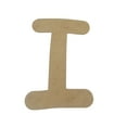 thumbnail image 1 of Wooden Letter Unfinished, Comic Book Font, Craft Cutout, 1 of 2