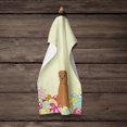 thumbnail image 4 of Carolines Treasures BB6073KTWL Easter Eggs Dogue de Bourdeaux Kitchen Towel 15 X 28" multicolor, 4 of 4