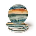 thumbnail image 1 of Posavasos Shell Rummel Acuarela Amanecer, 1 of 3