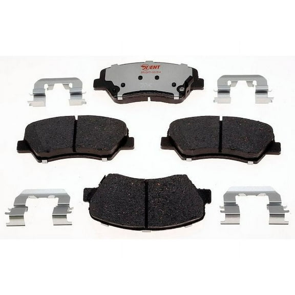 Front Brake Pad Set - Compatible with 2014 - 2016 Kia Forte 2015