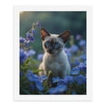 thumbnail image 5 of Paint By Numbers Kit for Adults Beginner - DIY Blue Eyed Cat In Floral Meadow Canvas Painting Kits for Adults, Frameless Paint By Number for Adults for Home Wall Decor 16x20 Inch, 5 of 7