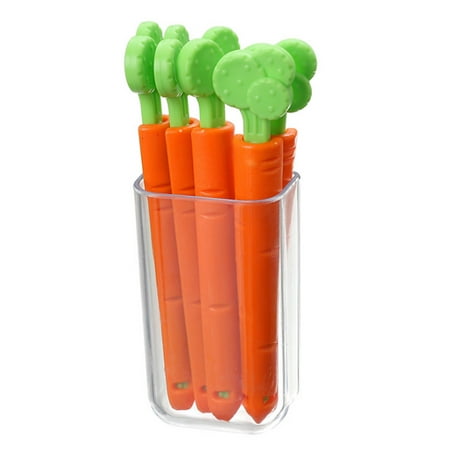 

Chueow 5 Sealing Clips For Food And Snack Bags Creative Carrot Sealing Clip Bag Magnet Storage Box