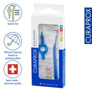 Curaprox CPS Prime Start Mixed Set, Interdental Brushes, Gentle Cleaning of Tight Gaps, for Adults, 5 Count