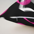 thumbnail image 6 of Hot Pink Grey Black Reversible Throw Pillow Covers for Kids Boys Girls Stripes Pillow Covers Home Decor 16 x 16-Inch Geometric Square Cushion Covers Set of 4 Decor Modern Striped Art Abstract, 6 of 6