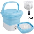 thumbnail image 3 of Mini Portable Washing Machine Foldable Lightweight Washing Machine Touch Screen and Timer Reusable Baby Clothes Underwear, 3 of 10