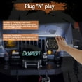 thumbnail image 4 of 1pcs For Jeep Cherokee XJ 1984-2001 Wrangler YJ 1986-1995 5x7"7x6 Led Headlight Halo, 4 of 10
