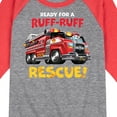 thumbnail image 3 of Paw Patrol - Ruff Ruff Rescue - Toddler And Youth Raglan Graphic T-Shirt, 3 of 7