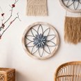 thumbnail image 5 of Wooden Farmhouse Wall Decor 11.81x11.81inch Round Hanging Decoration for Bedroom Home Living Room Kitchen Office Decor (Blue), 5 of 8