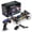 Black / 4 Battery, variant on 1/24 Scale RC Drift Car 2WD Racing Vehicle With Full Proportional Control Gyroscope 25KMH Speed For Indoor Driving Hobby Grade Vehicle, 244016- Black / 1 Battery