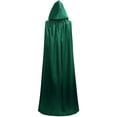 thumbnail image 4 of FNFYFH Unisex Christmas Halloween Witch Party Reversible Hooded Adult Vampires Cape Cloak, 4 of 7