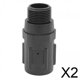 thumbnail image 1 of 2 Reguladores De Presión De Agua, Filtro De Riego, Manguera De Jardín Hembra, Válvula De Flujo Bajo, 45PSI, 1 of 8
