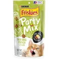 thumbnail image 5 of Purina Friskies Party Mix Cat Treats, Morning Munch Crunch with Egg, Bacon & Cheese Flavors, Bite-Sized Snacks for Cats, Helps Clean Teeth, 2.1 OZ Pouch (Pack of 6), 5 of 5