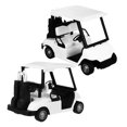 thumbnail image 4 of 2pcs Mini Golf Cart Model Toy Pull Back Action Cart Props Diecasts Golf Cart Pullback Vehicle Models for Golf Cart Themed Party Decorations, 4 of 4