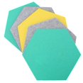 thumbnail image 3 of 10pcs Multifunction 3d Decorative Home Message Board Hexagonal Felt Wall Sticker Self-adhesive Kids, 3 of 5