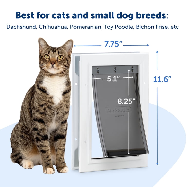 PetSafe Freedom Aluminum Pet Door, Small, White photo 7