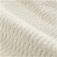 thumbnail image 3 of Cream Convertible Sleeper Sofa Bed, Foldable Futon Couch with Plush Cushion for Living Room, Apartment, No Assembly Needed, 3 of 4