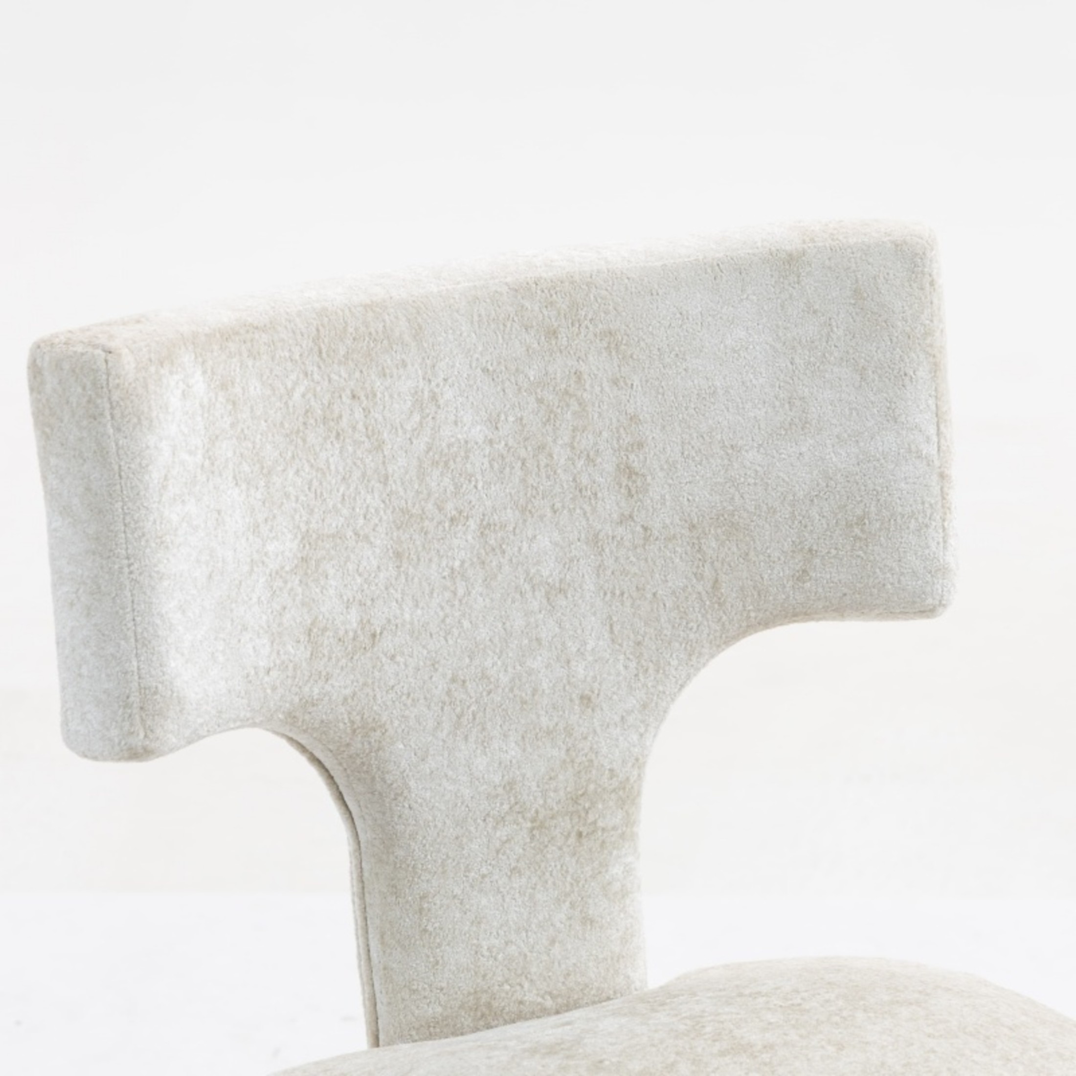 Noble House Mid-Century Fabric Upholstered Dining Chairs, Solid Wood Frame, Set of 2, Beige