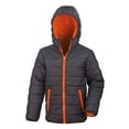 thumbnail image 1 of Result Core - Chaqueta cortavientos y resistente al agua para niño/niña (Negro/Naranja), 1 of 1