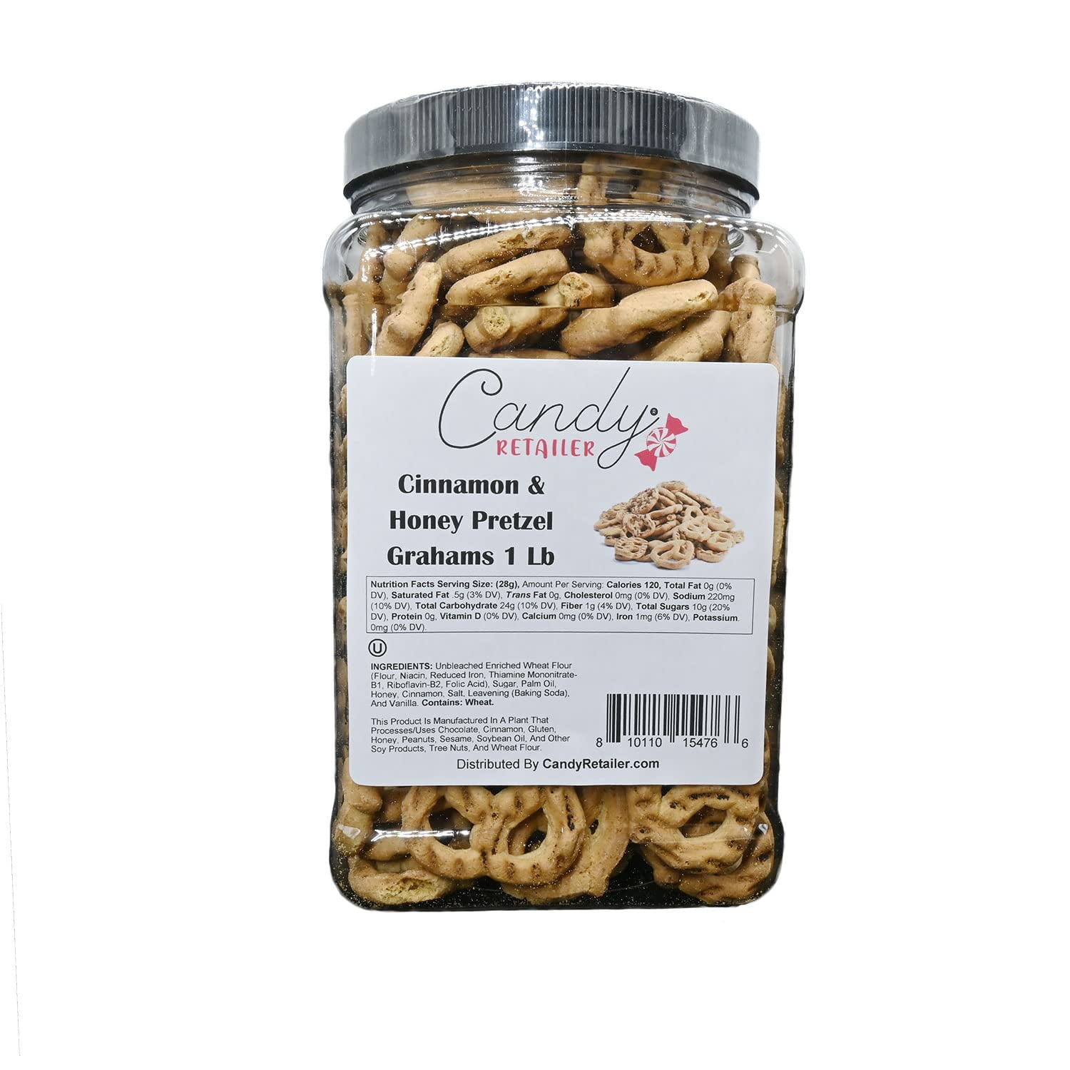 Candy Retailer Cinnamon & Honey Pretzel Grahams 1Lb