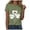 Light Green, variant on vigerkar Women's St Patrick's Day T-Shirt Lucky Irish Shamrock Graphic Tees Tops (Sky Blue, M)