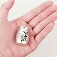 thumbnail image 4 of Black Heart Small Keepsake Urns Mini Cremation Urn for Ashes Butterfly Alloy Sharing Funeral Urn Memorials Ashes Holder Miniature Container for Family Friend Pet 1.6x1.2 Inch-Silvery, 4 of 6