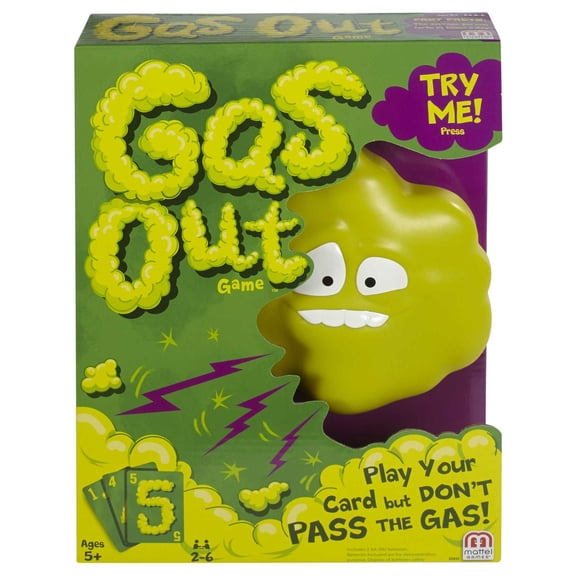 Gas Out Kids Game for Family Night with Hilarious Electronic Fart Sounds From a Plastic Gas Cloud