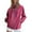 Hot Pink, variant on Women's Packable Waterproof Windbreaker Jacket for Hiking and Travel Lightweight Hooded Raincoat with Zippered Pockets