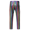 thumbnail image 2 of SHIXIAOO Sortie Décontractée Élégante Hommes Longue Sans Manches Ourlet Fléau Violet Maxi Col Panneau en Maille Transparent Robes Bas Chaussettes Tech Pantalons Chambre Garçon Vêtements Queue de Dinosaure Peu Ouverte pour Hommes, 2 of 8