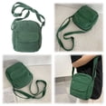 thumbnail image 2 of Bolso Mensajero Mano para Mujer Lona Color Sólido, 2 of 9