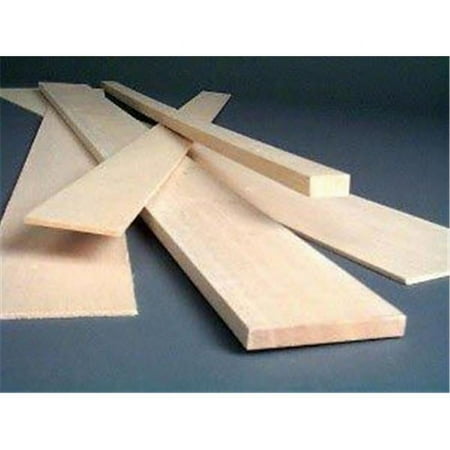 Alvin Balsa Wood Strips 3/16 x 3/4