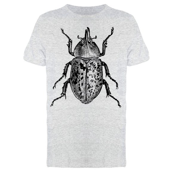 Rhinoceos Beetle Sketch Tee Men's -Image by Shutterstock
