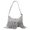 Grey, variant on Women Shoulder Bag Fashion New Pattern Tassel Decoration Retro Casual Large Capacity Zipper Practical Messenger Bag