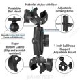 thumbnail image 4 of Palo de Selfie Invisible para motocicleta y bicicleta, monopié, soporte de montaje en manillar para Gopro Max Hero 11 Insta360 One X2 X3, accesorios, 4 of 5