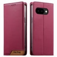 thumbnail image 1 of Funda Tipo Cartera de Cuero Sintético para Google Pixel 10A Bloqueo RFID, con Ranuras para Tarjetas y Bolsillo para Efectivo, Cierre Magnético Fuerte Rojo, 1 of 6