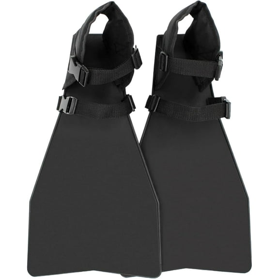 Float Tube Fins: Swimming Fins with Abrasion Resistant Adjustable Buckle, Swim Fins for Men, Women, Youth and Adult, Swimming Flippers for Fishing Float Tube Fishing, Spearfishing, Diving, One Pair