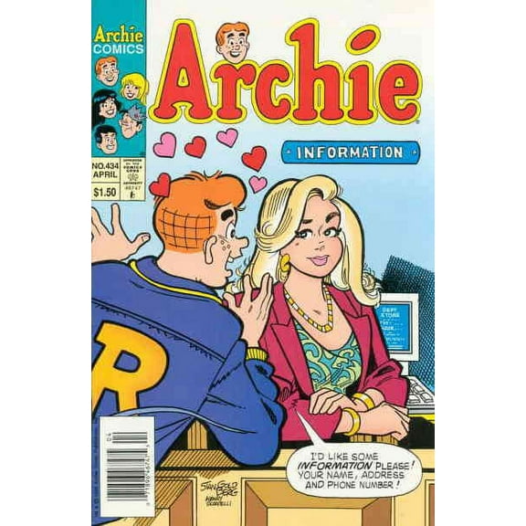 Archie #434 VF ; Archie Comic Book