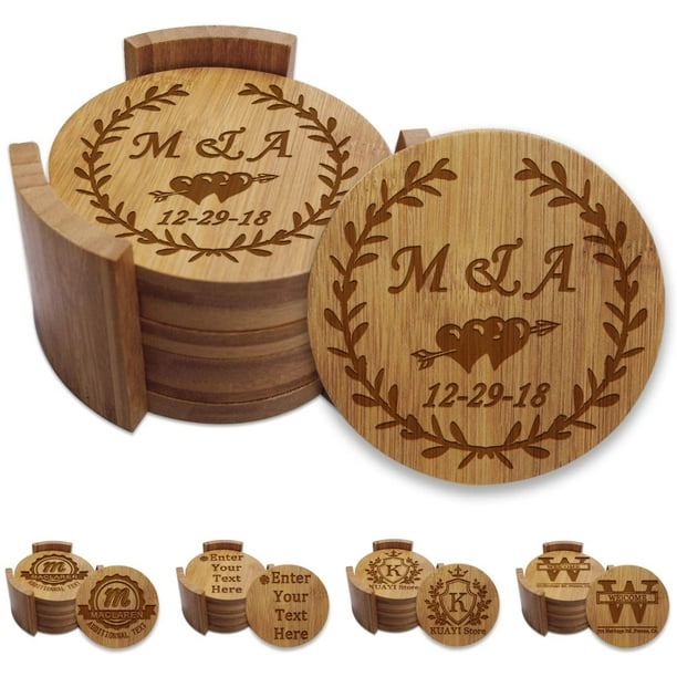 Cheap deals personalized coasters