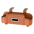 thumbnail image 1 of Caja Almacenamiento para Respaldo Asiento Coche Caja Almacenamiento Decorativa para Asiento Pañuelos Caja Almacenamiento Interior (naranja) [amarillo], 1 of 9