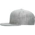 thumbnail image 4 of Pro Style Classic Snapback Wool Blend Plain Basic Cap Hat, 4 of 7
