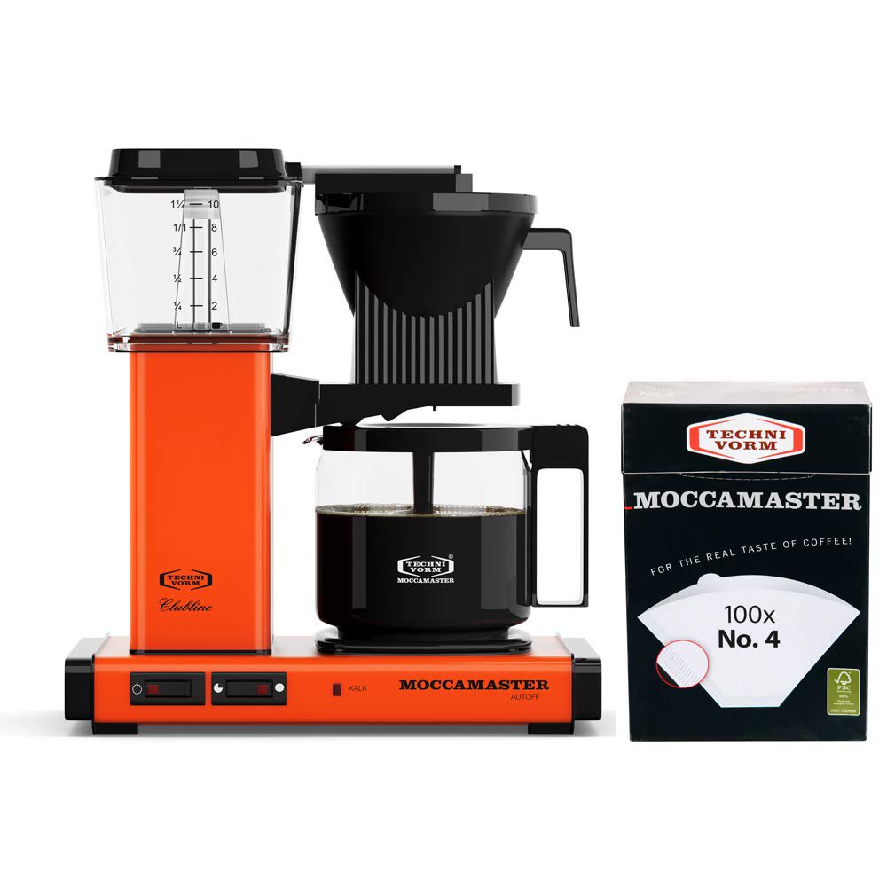 Technivorm Moccamaster KBG Coffee Brewer 10Cup with Glass Carafe with
