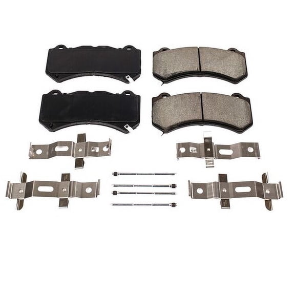PowerStop 17-1405 Disc Brake Pad Set Cadillac, Chevrolet, Dodge, Jeep... (6.2, 6.4) Disc Brake Pad Set - Front