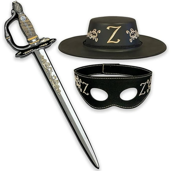 Liontouch - Z-Bandit Set - Foam Sword, Mask & Hat For Masked Avengers | For Kids Aged 3-8 Years