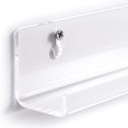 thumbnail image 3 of 8 Pcs Transparent Wall Mounted Acrylic Vinyl Record Rack, Album Display Rack, 3 of 5