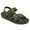 camouflage Green, variant on MEGNYA Women’s Arch Support Adjustable Hiking Sandal, Medium Width 2-inch Heel Black, 9