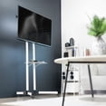 thumbnail image 3 of VIVO White Mobile TV Cart for 32" to 83" LCD LED Plasma Flat Panel Stand, 3 of 9