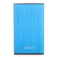 thumbnail image 3 of Disco duro móvil azul USB 3.0 para ordenador portátil de escritorio, accesorios GK18 de 2,5 pulgadas, 50-130 M/s, 3 of 14