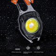 thumbnail image 3 of Mini Flashlight Multi Function Small LED Flashlight Orange 6 Light Modes Small Flashlight for Home Outdoors, 3 of 5