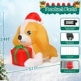 thumbnail image 7 of GOOSH 5 FT Christmas Inflatables Outdoor Dog Christmas Decorations, Christmas Inflatable Dog Xmas Decorations Clearance with Built-in LEDs for Xmas Garden Lawn Indoor Party Decor, 7 of 7